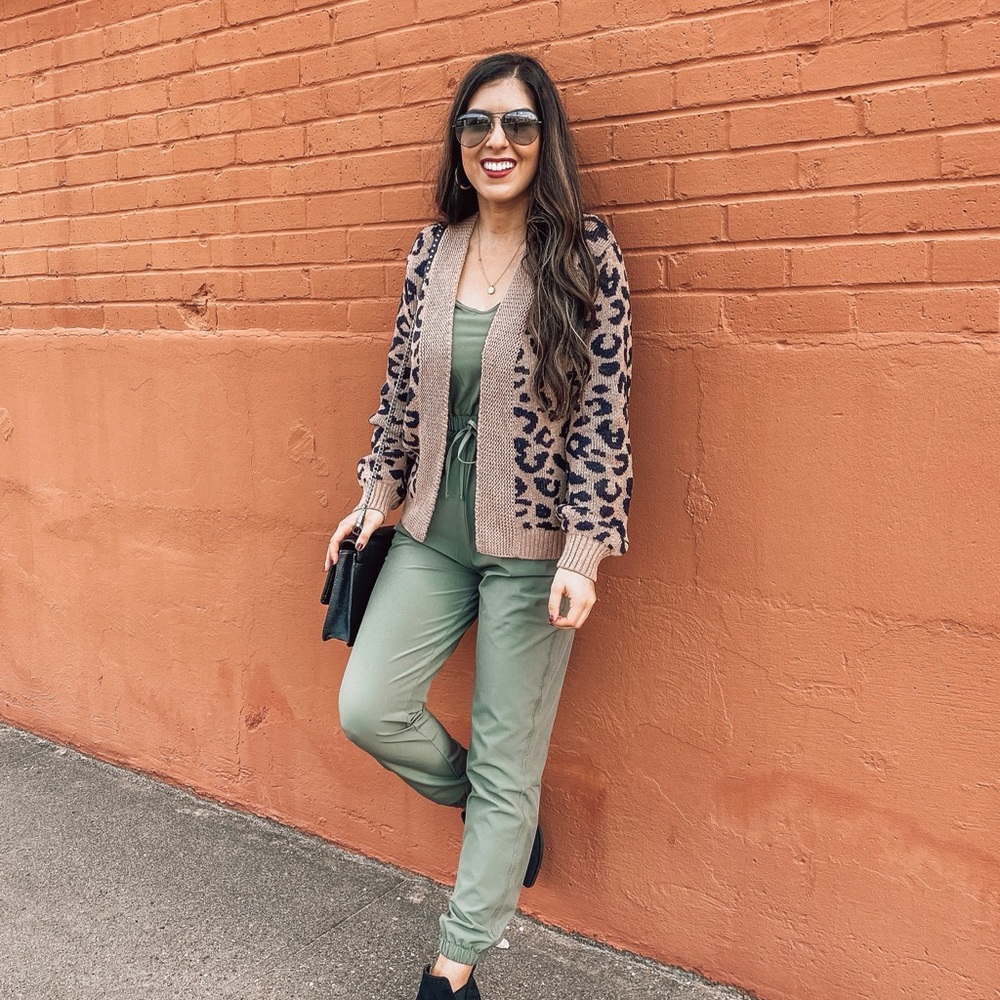 Abercrombie Green Jumpsuit